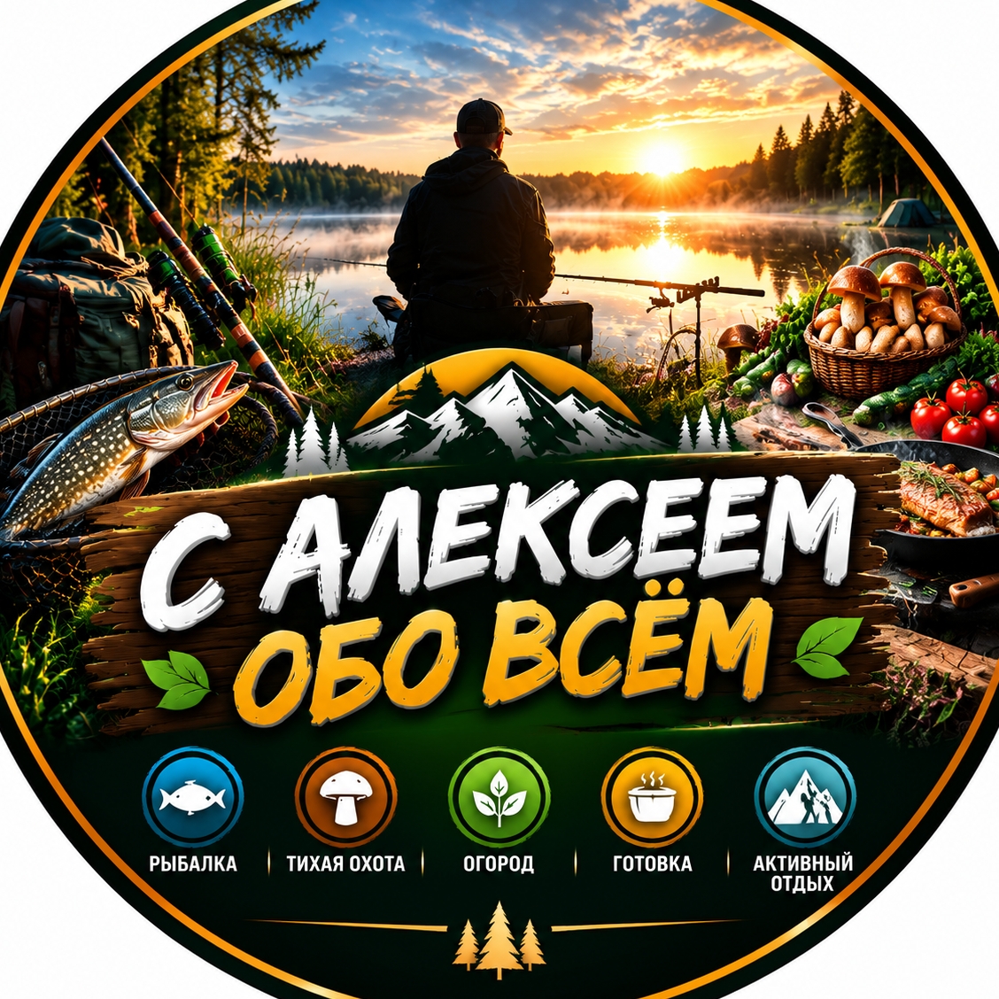 Иконка канала С Алексеем обо всём