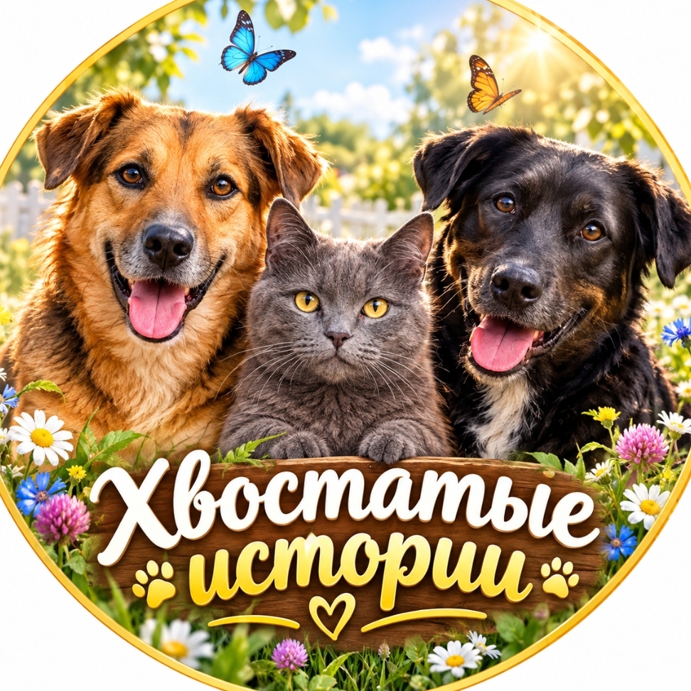 Иконка канала 🐾 Хвостатые друзья ❤️