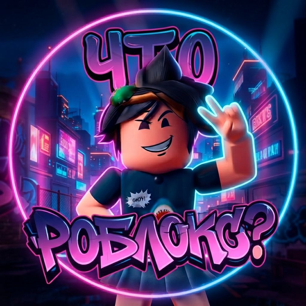 Иконка канала ЧТО ЗА РОБЛОКС?