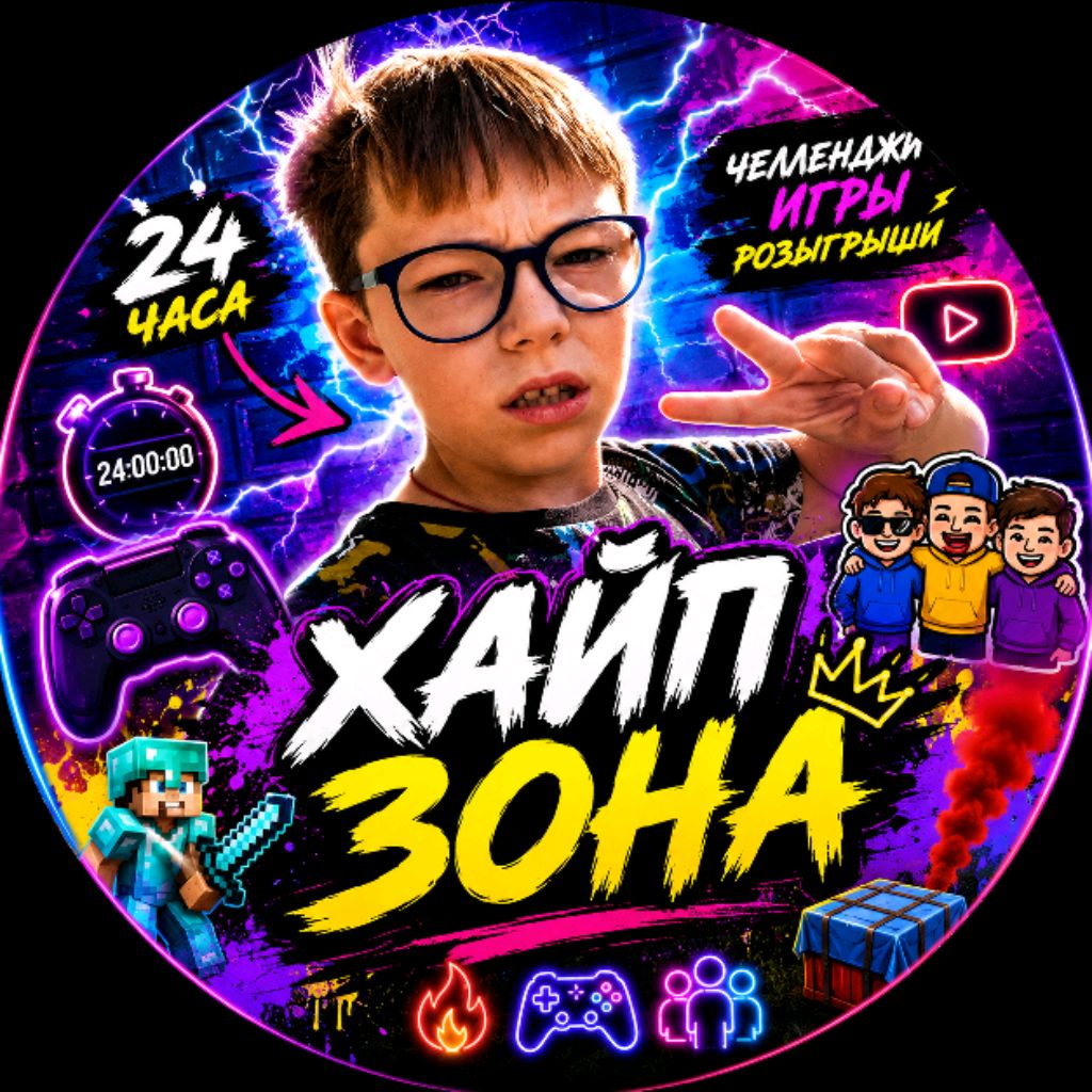 Иконка канала Хайп Зона (3)