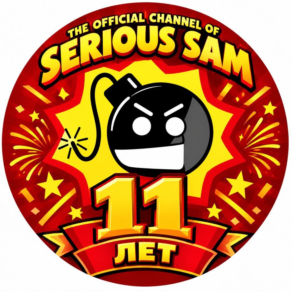 Иконка канала THE OFFICIAL CHANNEL OF SERIOUS SAM 🎮