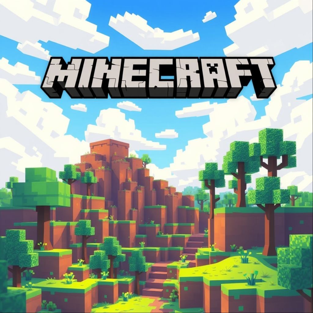 Иконка канала minecraft