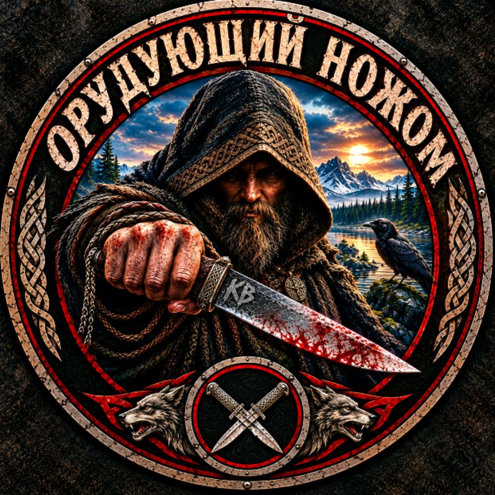 Иконка канала ОРУДУЮЩИЙ НОЖОМ/KNIFEBERSERK