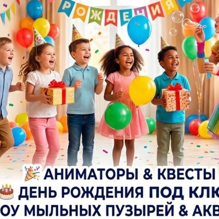 Иконка канала проведение детских праздников