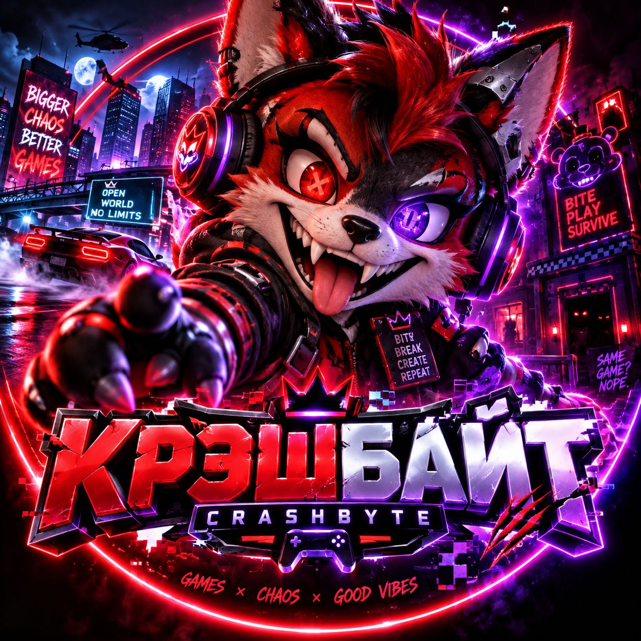 Иконка канала КРЭШБАЙТ