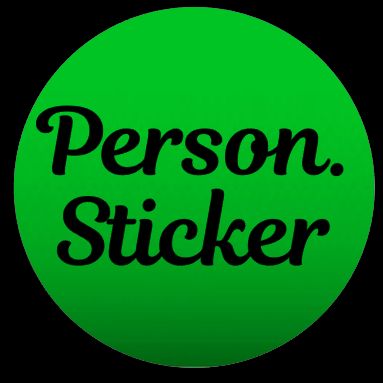 Иконка канала Person.Sticker - производитель наклеек с 2020 года