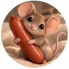 Иконка канала мышка_сосиска