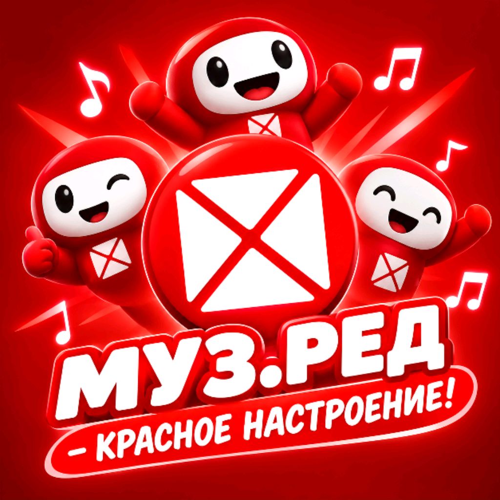 Иконка канала Телеканал МУЗ.RED х ИИ•ТЮЛЕНЬ
