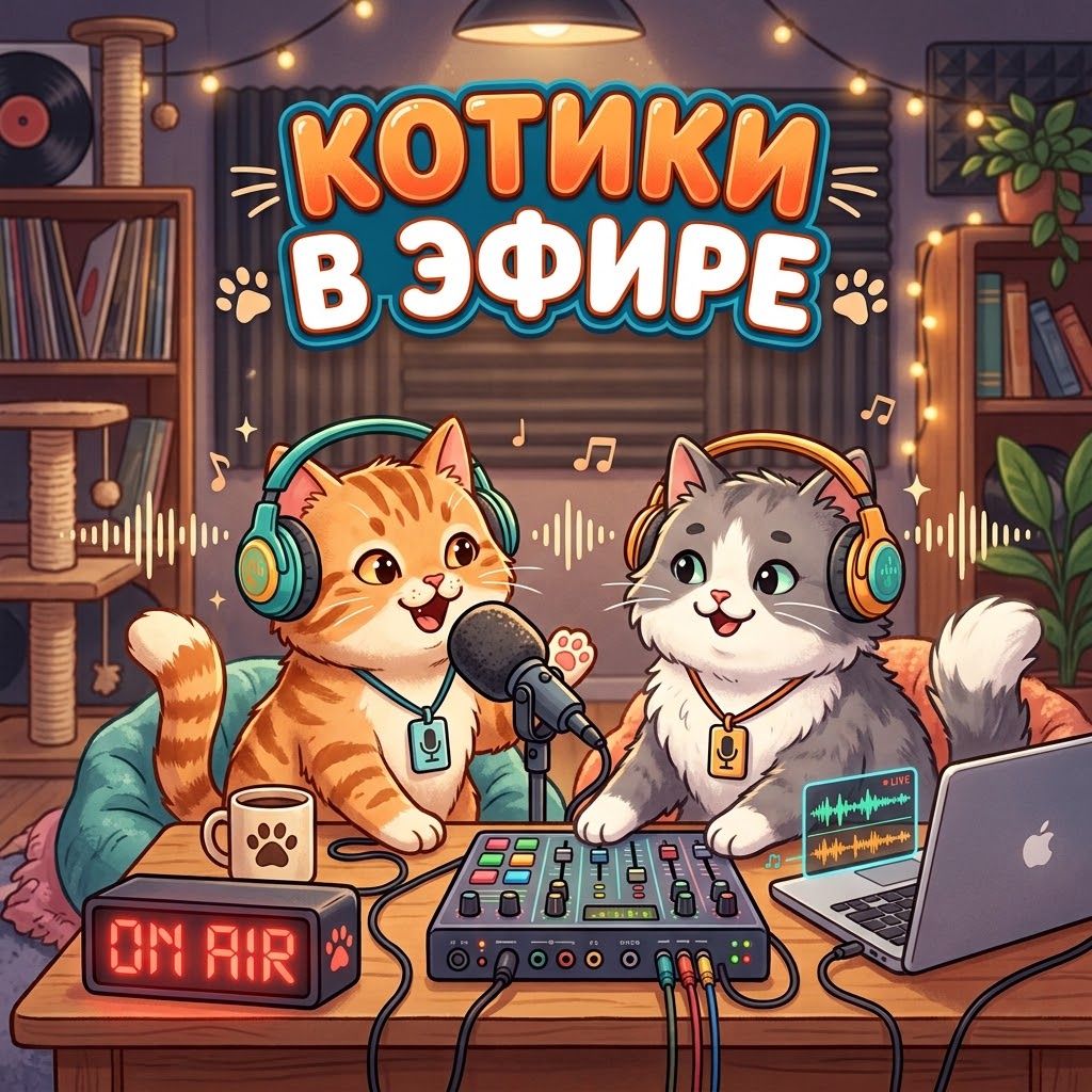 Иконка канала Котики в эфире