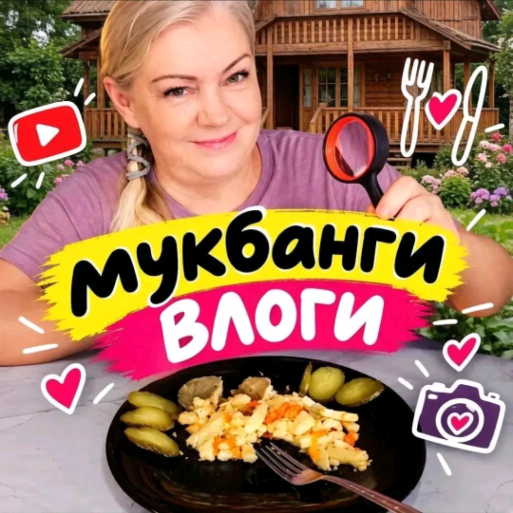Иконка канала MukbangTatyanaeats/влог
