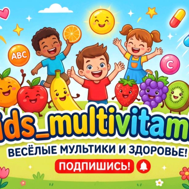 Иконка канала Kids_multivitamin