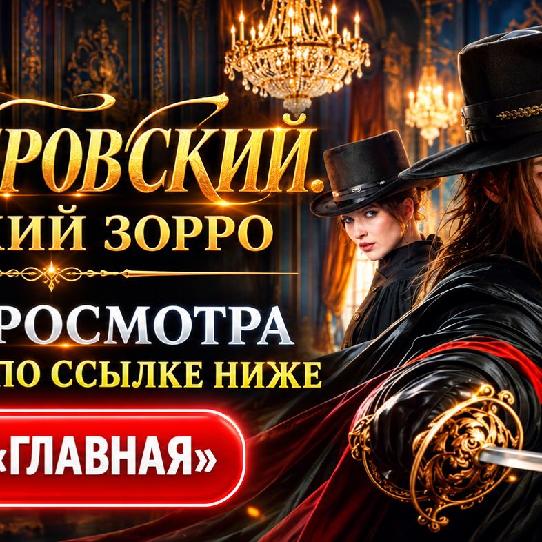 Иконка канала ДУБРОВСКИЙ РУССКИЙ ЗОРРО 1 сезон 5 серия ТВ3 (NEW)