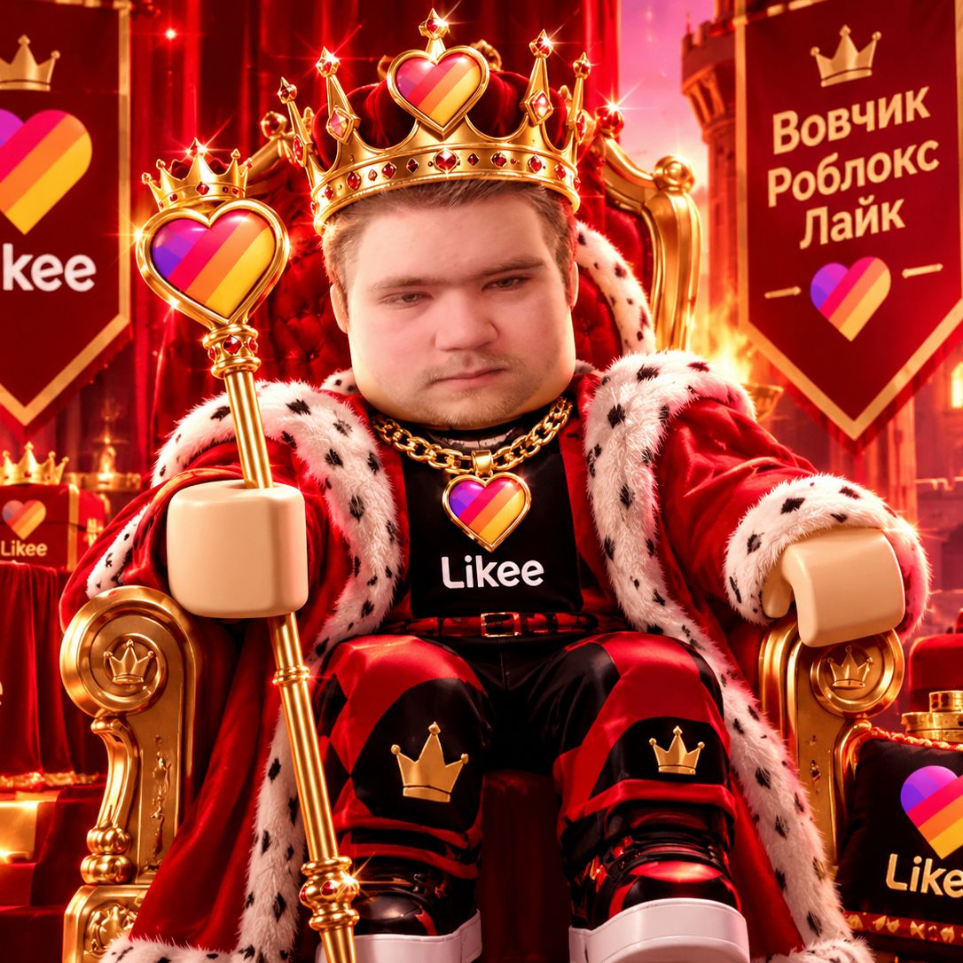 Иконка канала Вовчик Роблокс лайк ✅