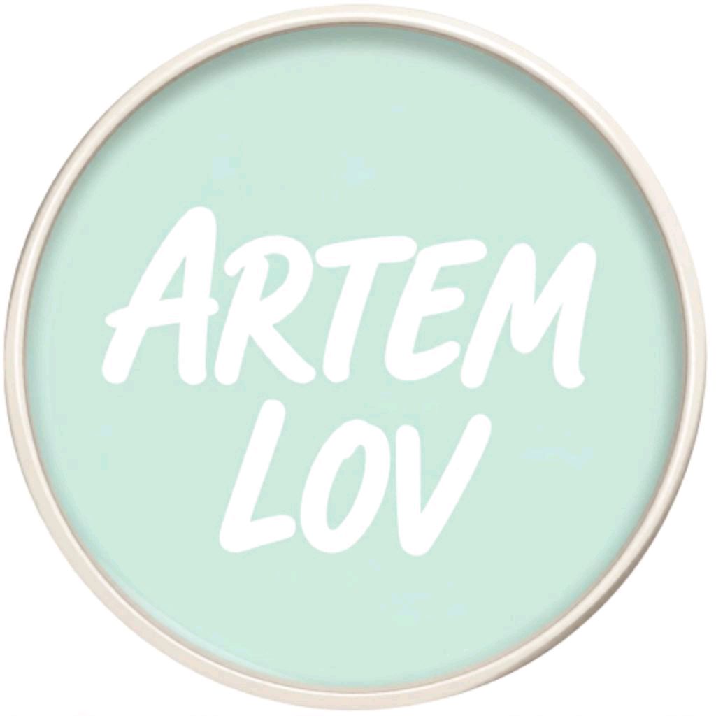 Иконка канала ArtemLov (𝙿𝙰𝙿𝚁𝙸𝙲𝚄𝚂)