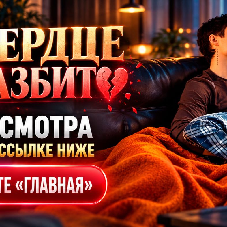Иконка канала ТВОЕ СЕРДЦЕ БУДЕТ РАЗБИТО (2026) кино Анны Джейн ▶