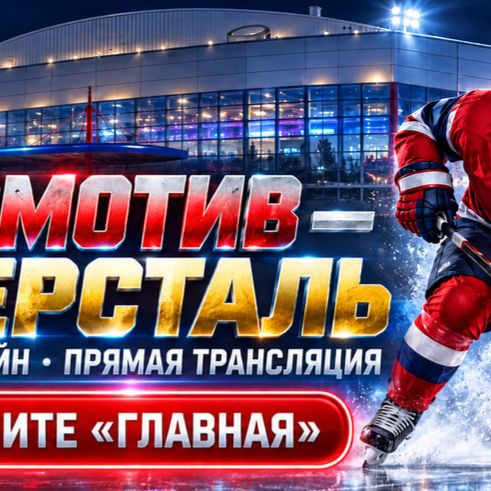 Иконка канала ХОККЕЙ: Локомотив - Северсталь 25.10 трансляция ★