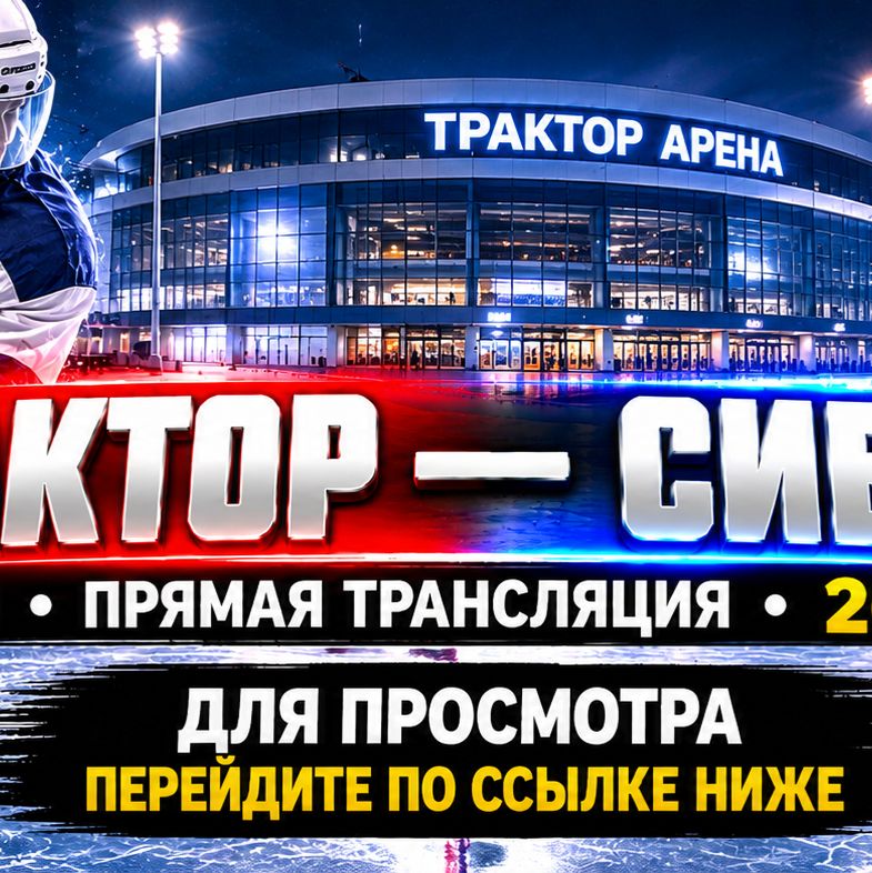 Иконка канала ТРАКТОР — СИБИРЬ КХЛ прямой эфир онлайн 26.10.2026