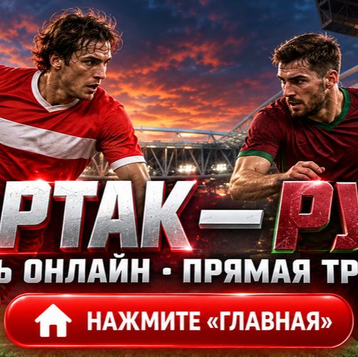 Иконка канала (NEW) Спартак — Рубин, где покажут онлайн 28.10.26