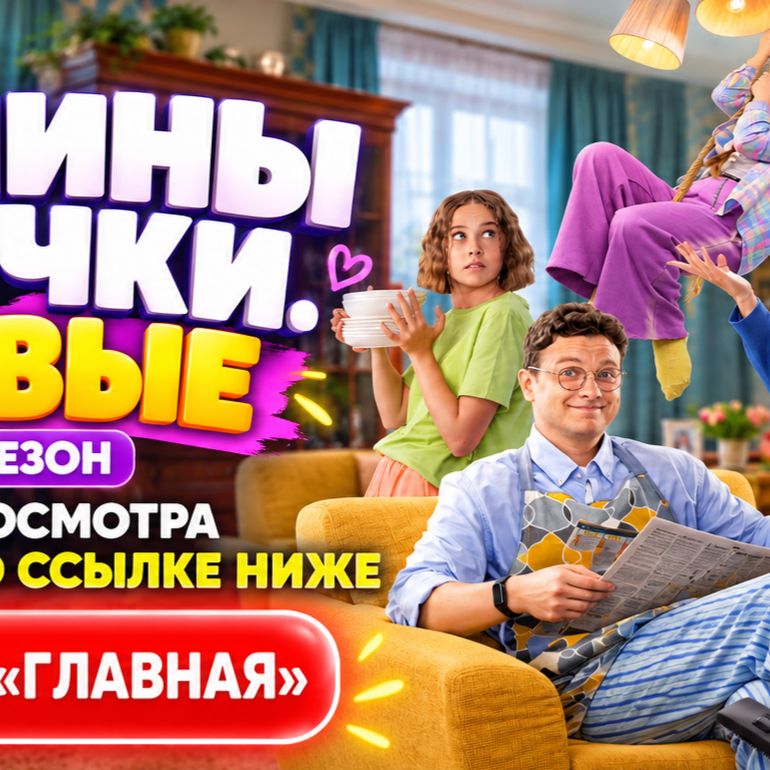 Иконка канала НОВЫЕ ПАПИНЫ ДОЧКИ 6 сезон 15,16 серия СТС (NEW) ★