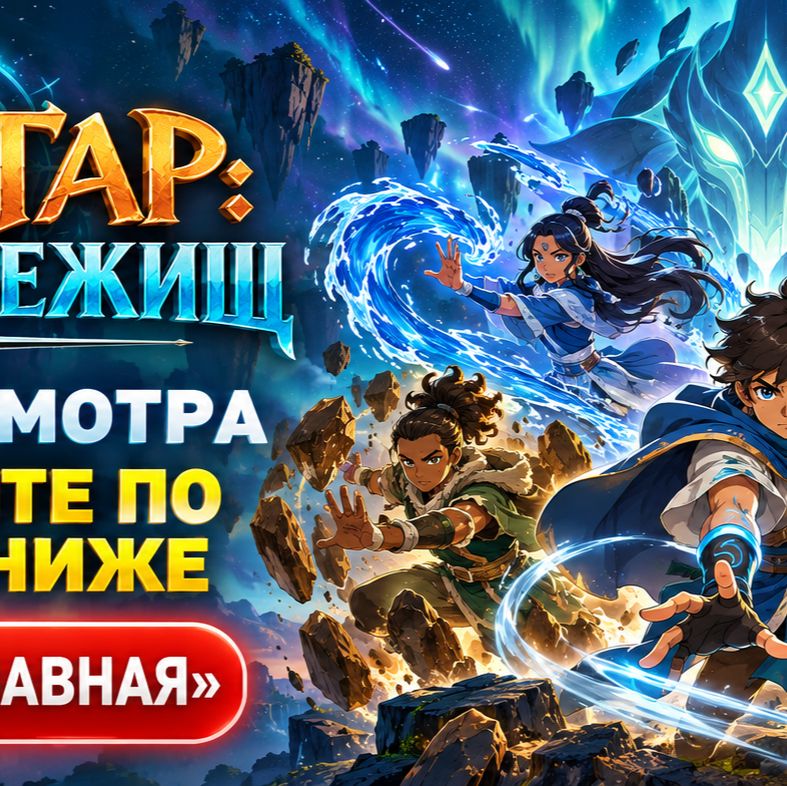Иконка канала Аватар: Семь убежищ 11, 12 серия русская озвучка ★