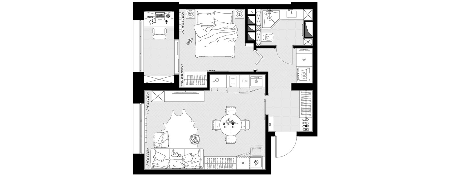ПЛАНИРОВКИ МАЛЕНЬКИХ КВАРТИР