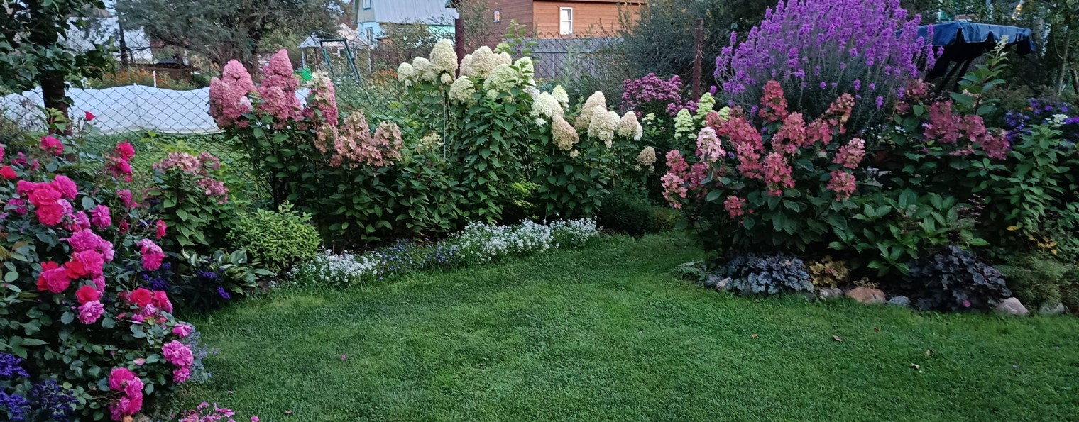 Домик окнами в сад