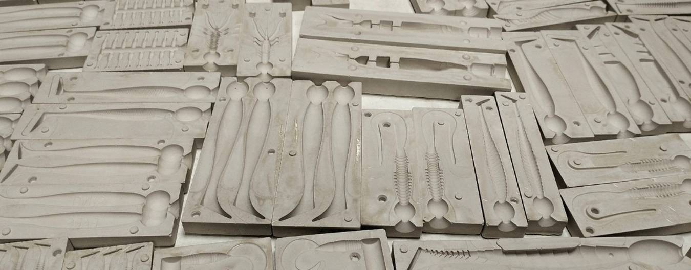 Формы для литья силиконовых приманок