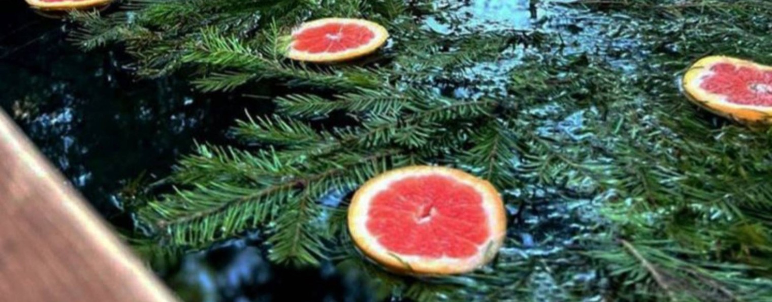 Баня с чаном и бассейном в Сукко Чилл Хаус