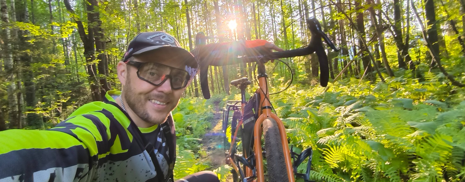 Велосипед на Природе