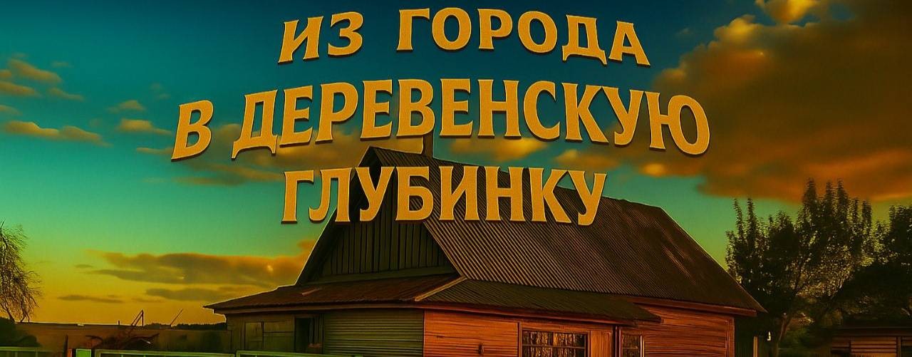 Из Города в Деревенскую глубинку