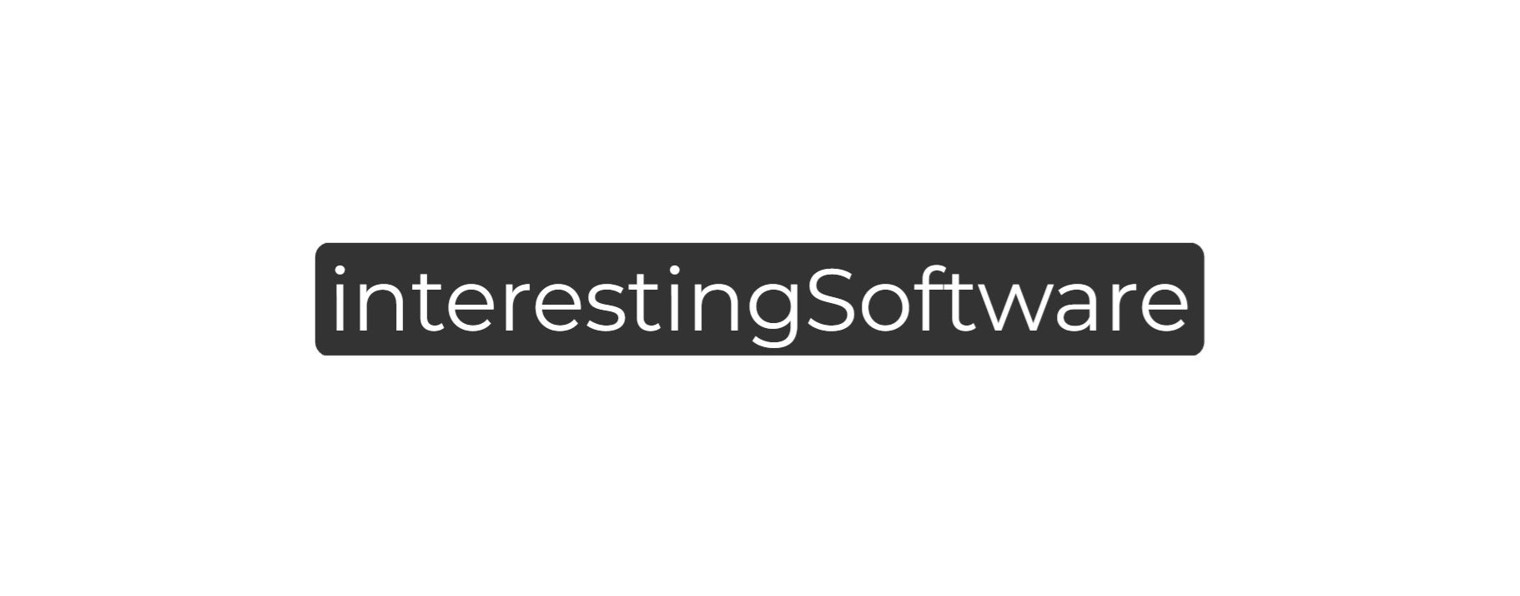Interesting Software