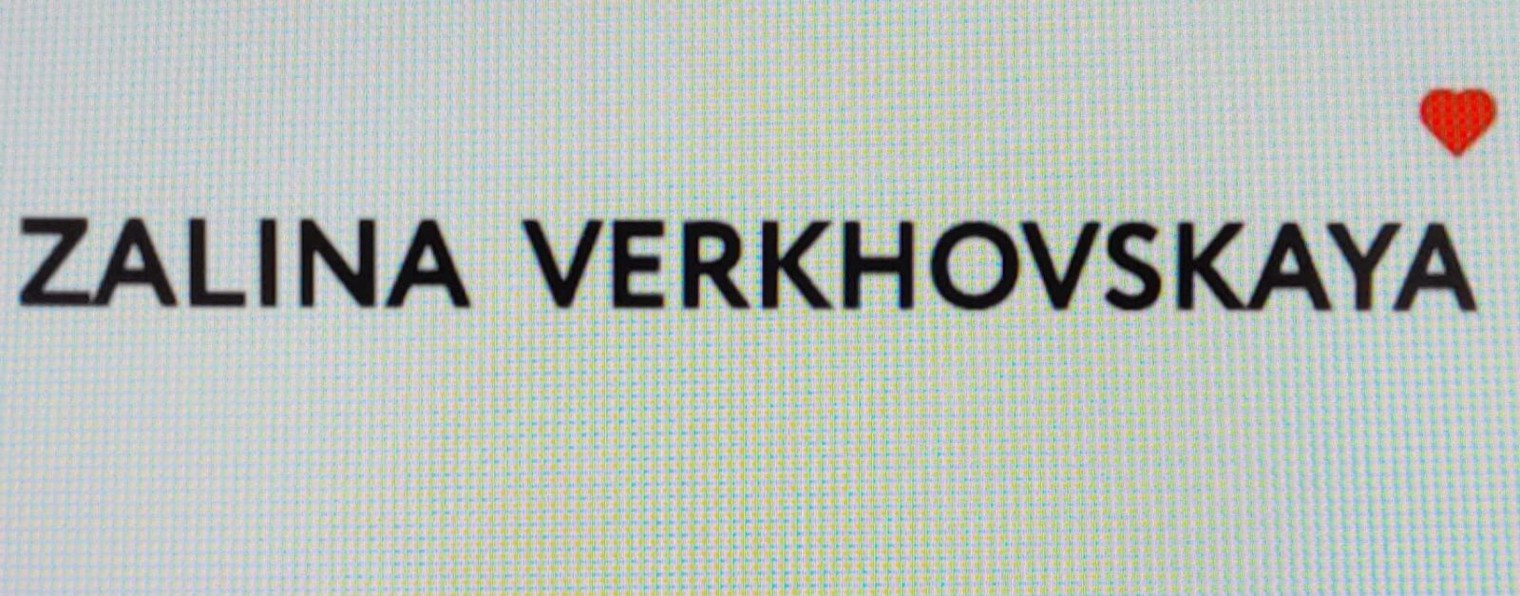 ZALINA VERKHOVSKAYA Залина Верховская