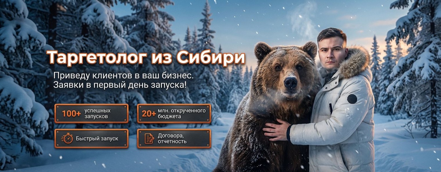 Таргетолог из Сибири | Владимир Железнов