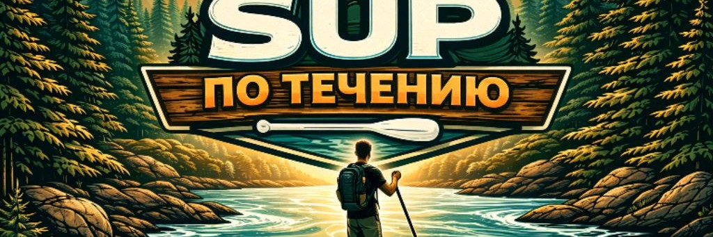 SUP по течению