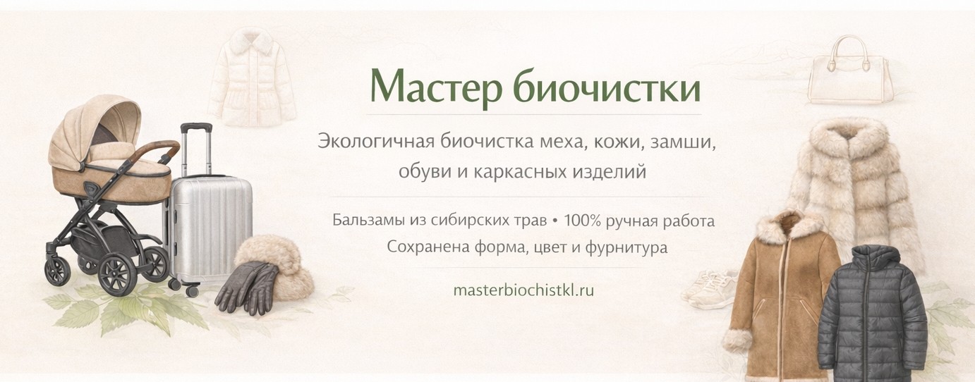 Мастер биочистки.