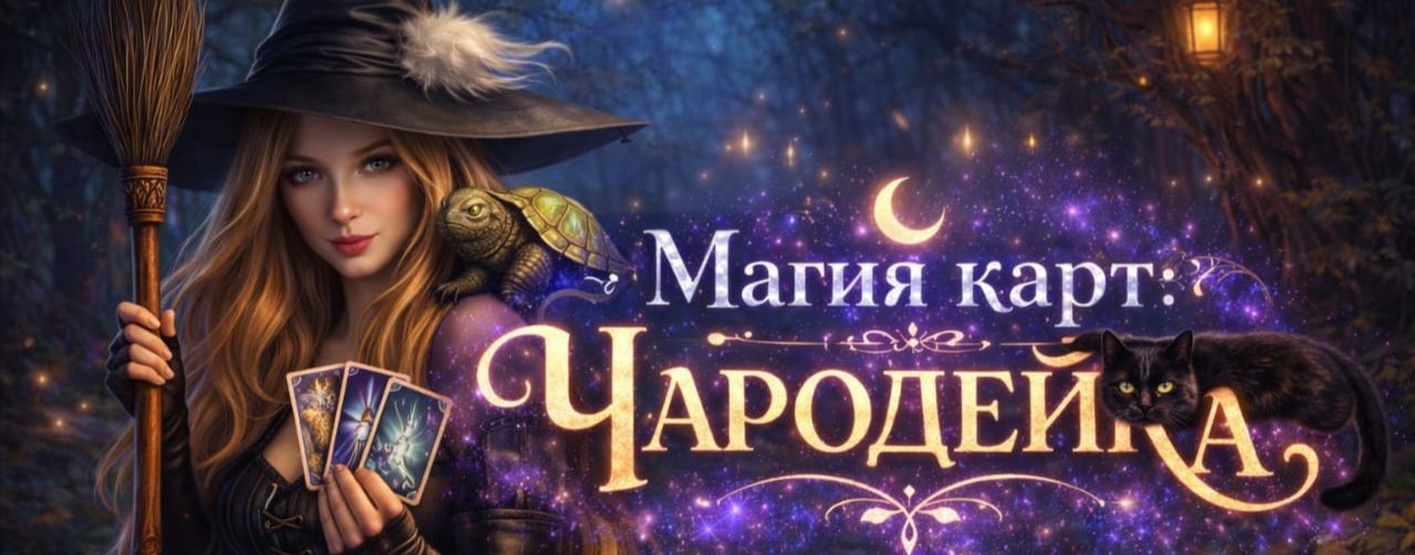 Магия карт.. Чародейка