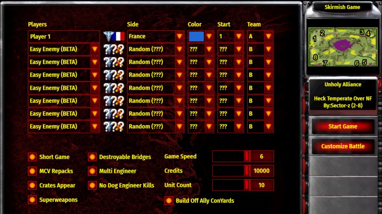 Daud and red alert 2