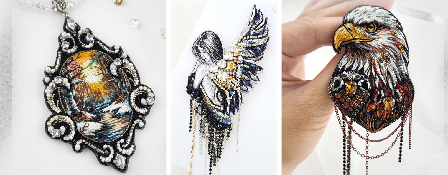 Броши и мастер-классы - Алина Денисенкова