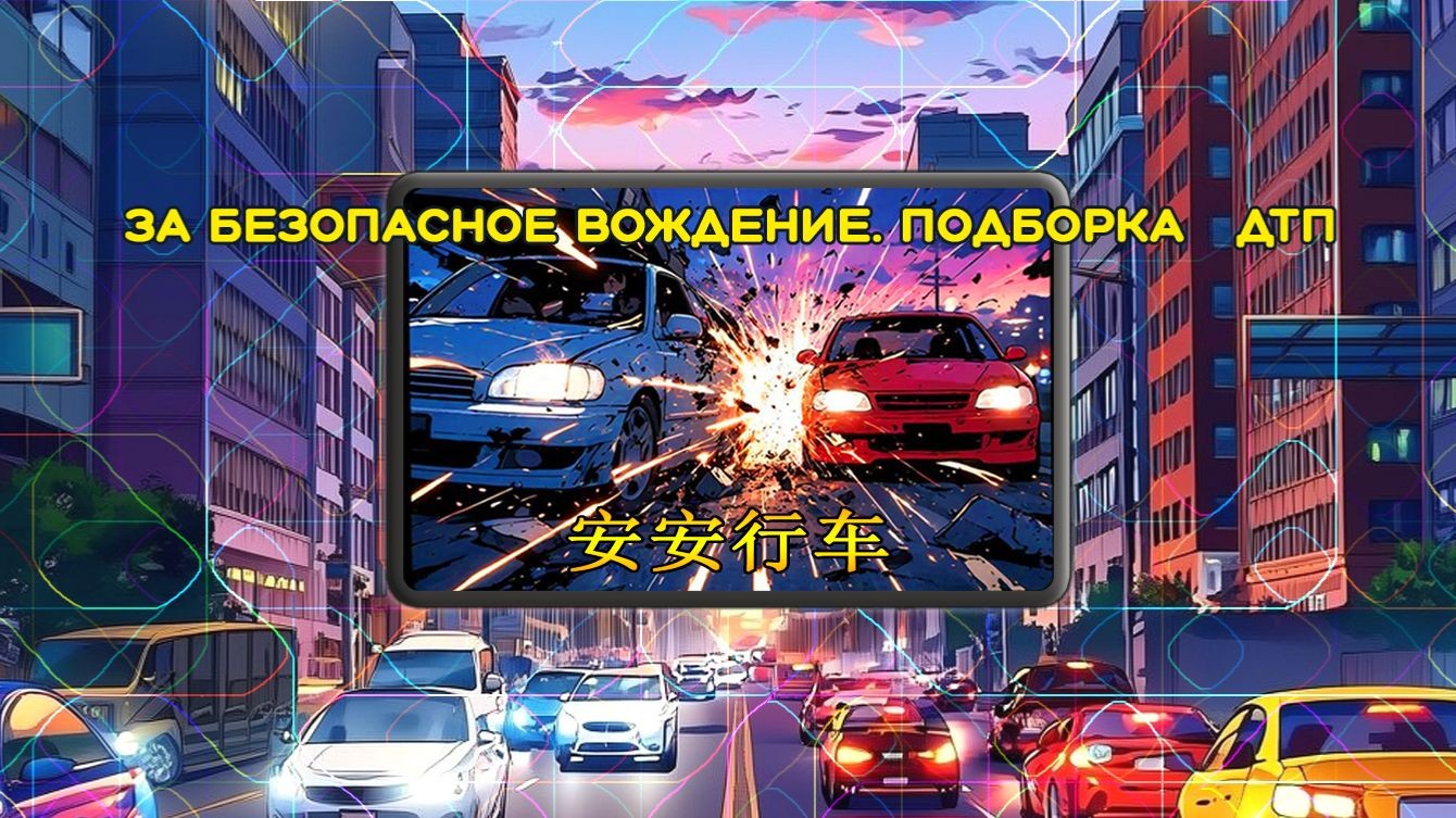 ЗА БЕЗОПАСНОЕ ВОЖДЕНИЕ. Подборка ДТП. Китай