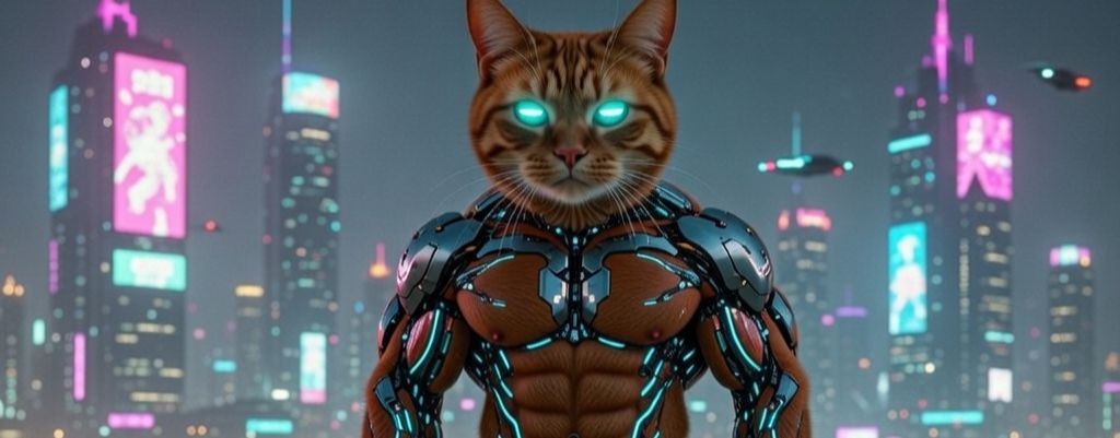 Кибер-кот-коуч.