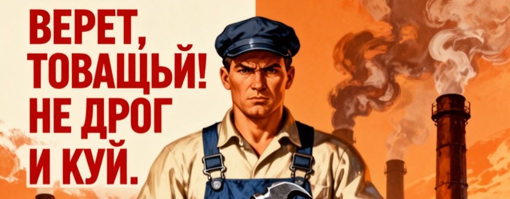 Верной дорогой идете товарищи! Куй или не куй..