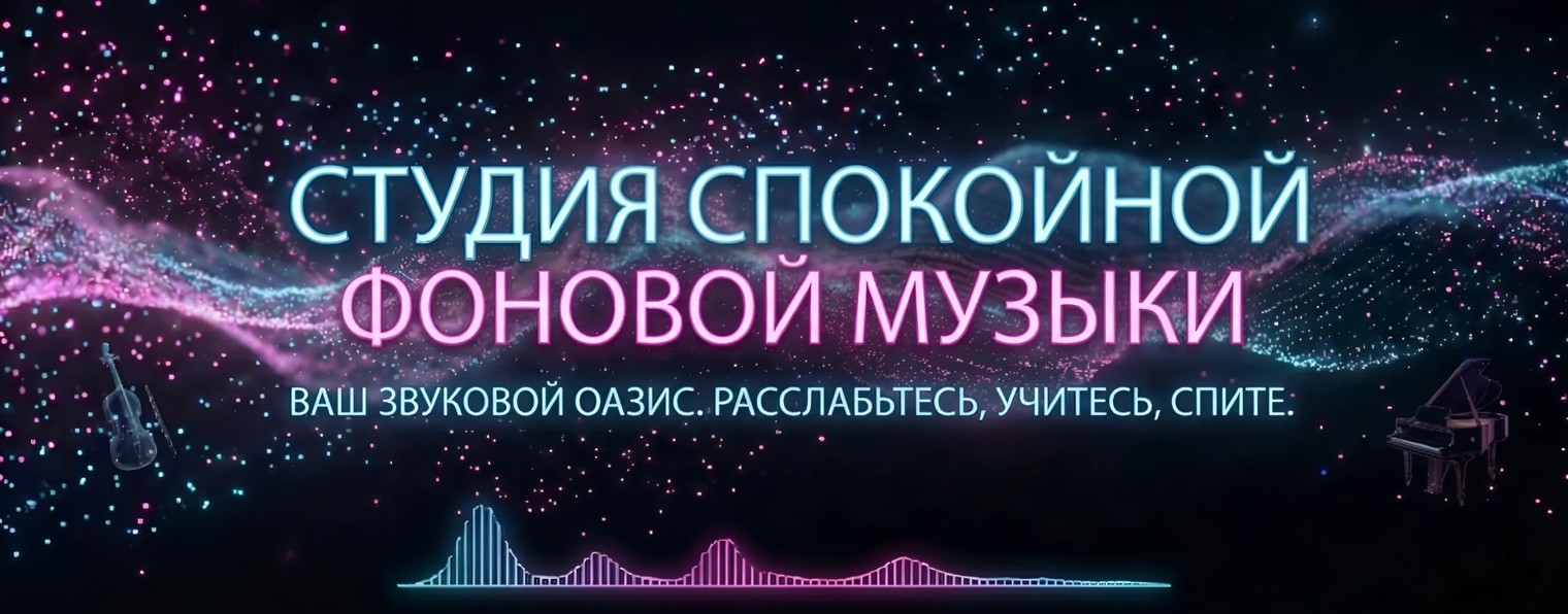 Студия спокойной фоновой музыки