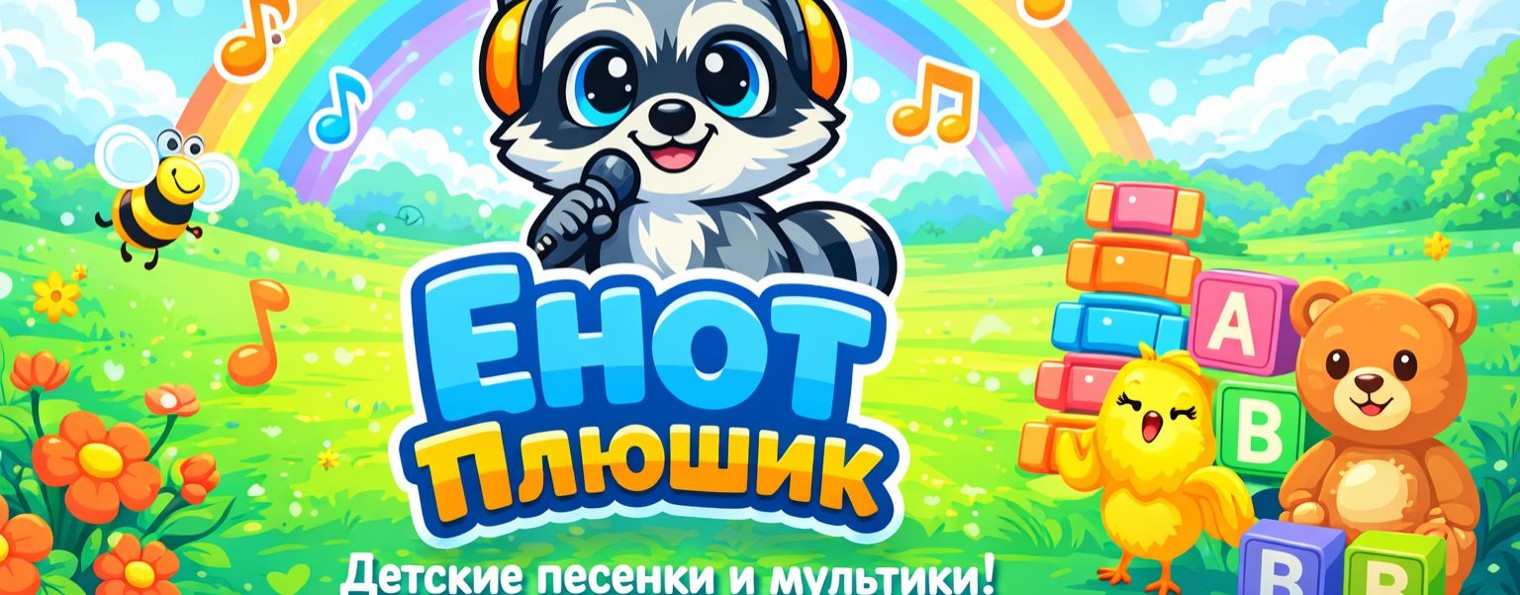 Енот ПЛЮШИК