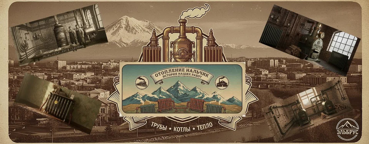 Отопление Нальчик. История наших работ.