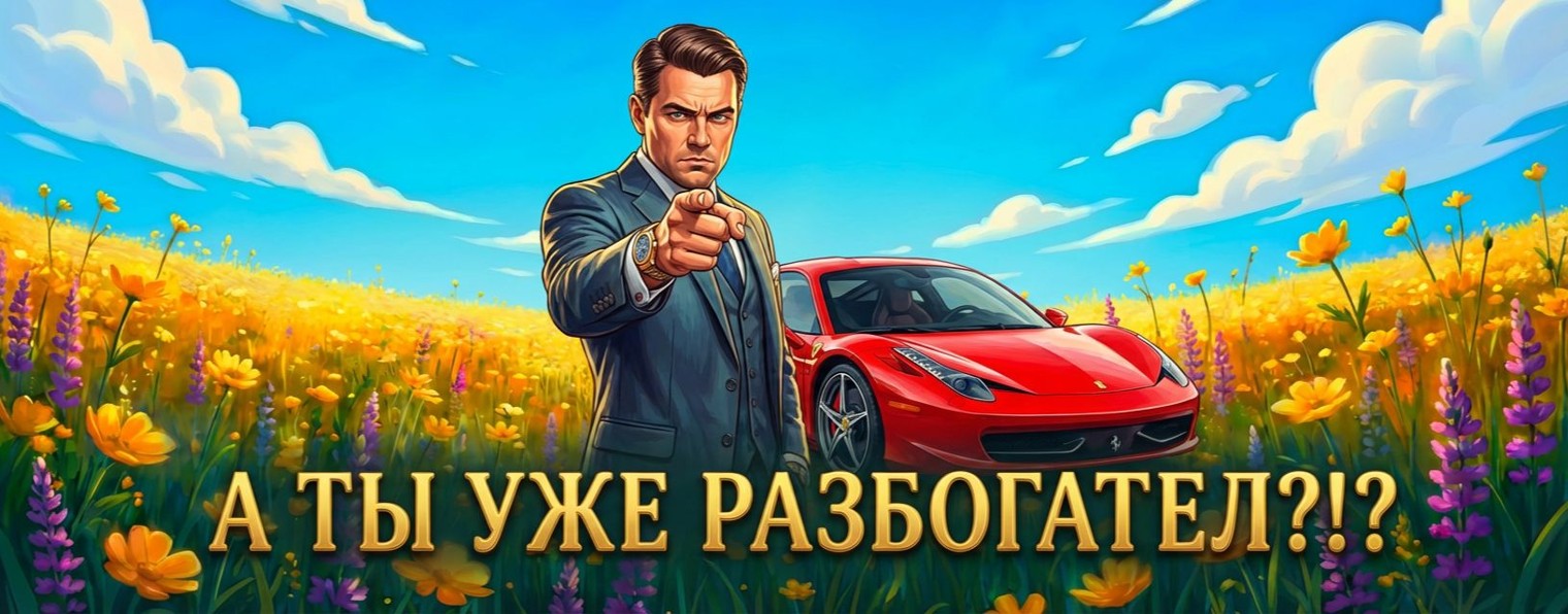 Счастливый карман, полный денег.