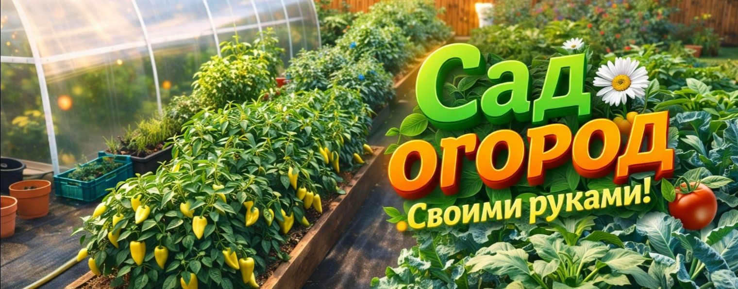 САД, ОГОРОД,СВОИМИ РУКАМИ