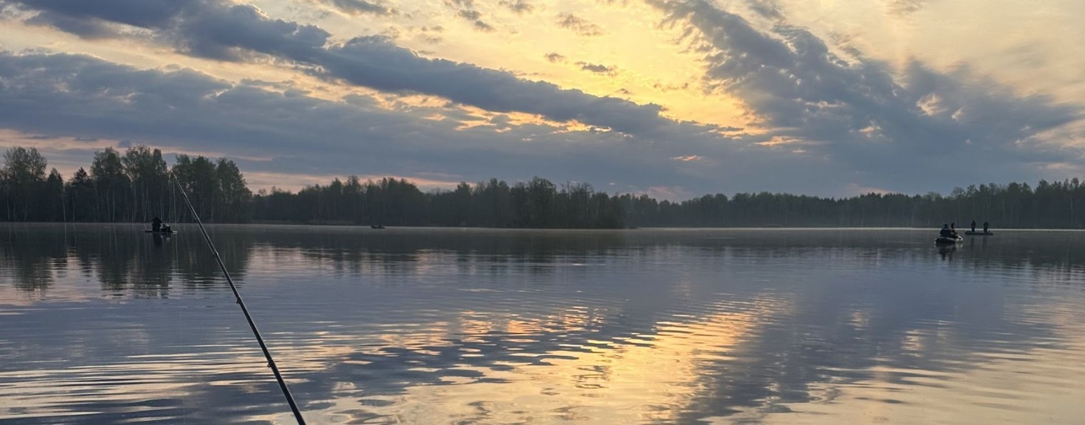 Не клюёт, зато красиво!