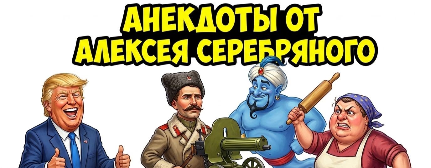 Анекдоты от Алексея Серебряного