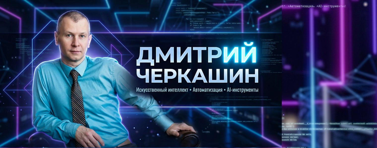 Дмитрий Черкашин | AI, Нейросети и Автоматизация