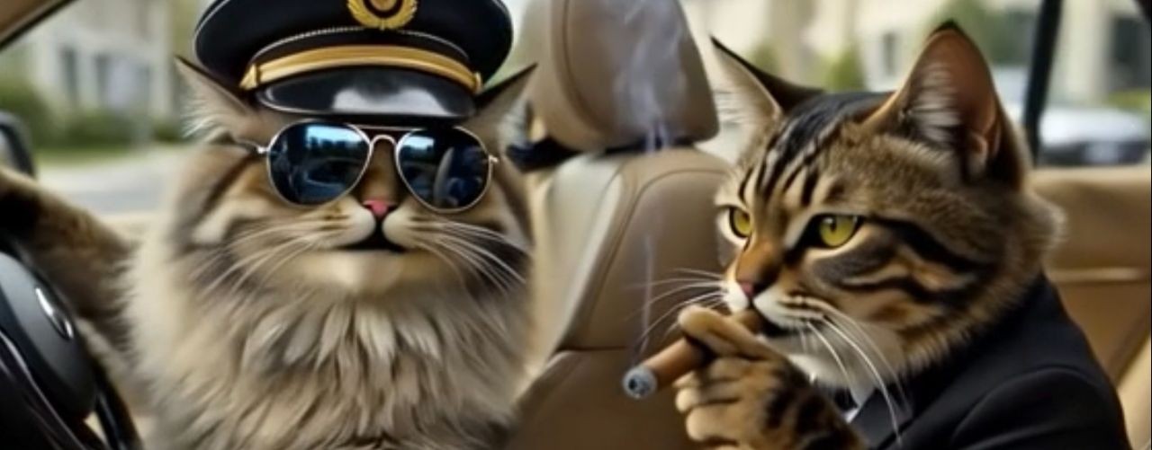 Золотые котики: МЯУ-ДИЧЬ за Рулём